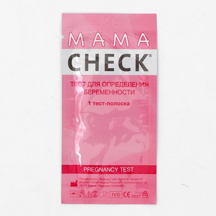 Тест для определения беременности MAMA CHECK 1 шт
