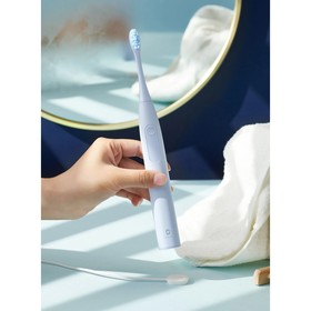 

Электрическая зубная щётка Oclean F1, вибрационная, 36000 движ/мин, голубая