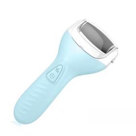 

Электрическая роликовая пилка Yueli Callus Remover SC-608G, 2 насадки, от АКБ, голубая