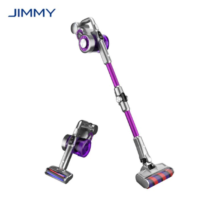 Пылесос JIMMY JV85Pro, вертикальный, беспроводной, 600/200 Вт, 0.5 л, фиолетовый