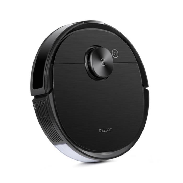 

Робот-пылесос ECOVACS DEEBOT OZMO T8 Aivi, 20 Вт, сухая/влажная уборка, 0.43/0.24 л, чёрный