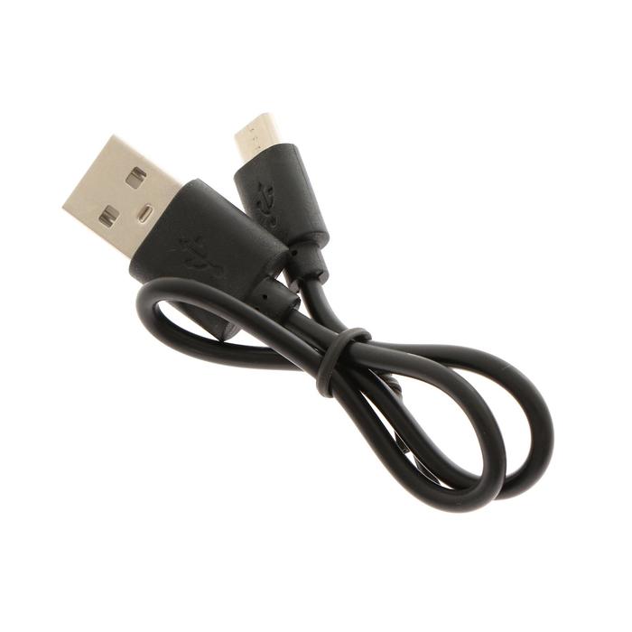 Кабель Red Line, Micro USB - USB, 2 A, 0.2 м, черный
