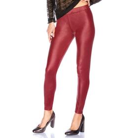

Легинсы женские Leggings effetto pelle donna singolo, размер L/XL, цвет blu