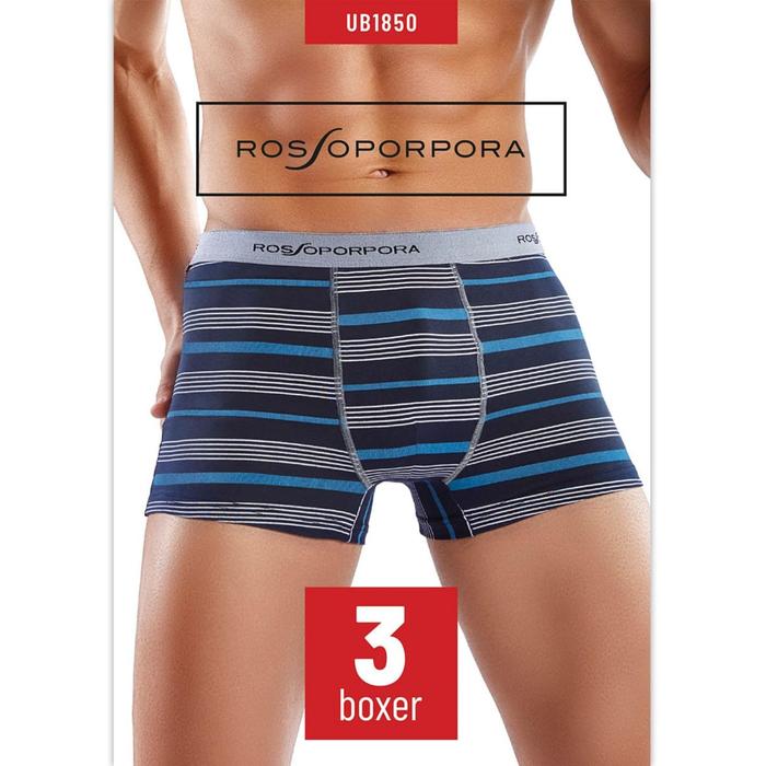 фото Трусы мужские boxer uomo, размер 50/l, 3 шт в уп. rossoporpora