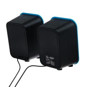

Компьютерные колонки 2.0 "Гарнизон" GSP-110, 2Х3 Вт, USB, черные