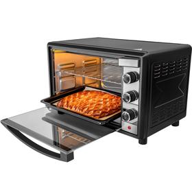 

Мини-печь AVEX TR 350 MBCL, 1600 Вт, 35 л, 100-250°С, противень для пиццы, чёрная