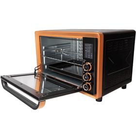 

Мини-печь AVEX TR 400 GСL LUX, 1500 Вт, 40 л, 100-220°С, гриль, чёрно-золотистая