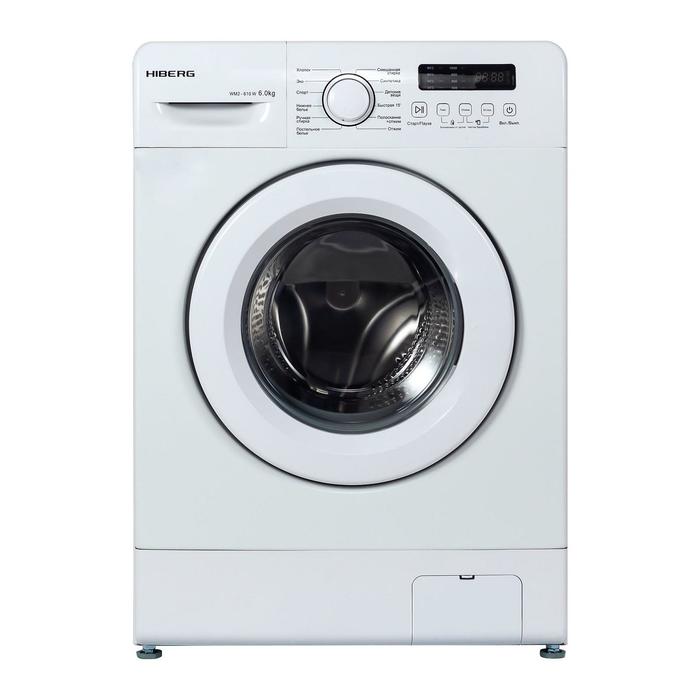 Стиральная машина HIBERG WM2 - 610 W класс А 1000 обмин до 6 кг белая 1998800₽