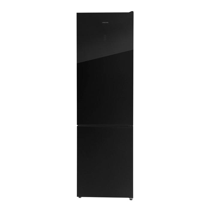 Холодильник HIBERG RFC-400DX NFGB, двухкамерный, класс А+, 380 л, Total No Frost, чёрный