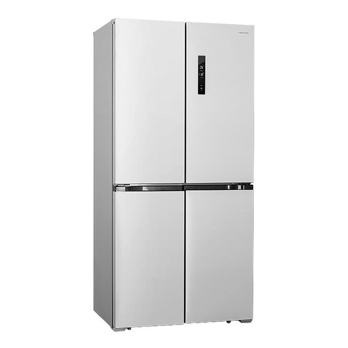 Холодильник HIBERG RFQ-490DX NFW, Side-by-side, класс А+, 490 л, инверторный, белый