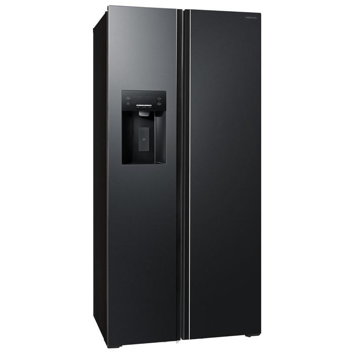 цена Холодильник HIBERG RFS-650DX NFB, Side-by-side, класс А+, 618 л, No Frost, инвертор, серый