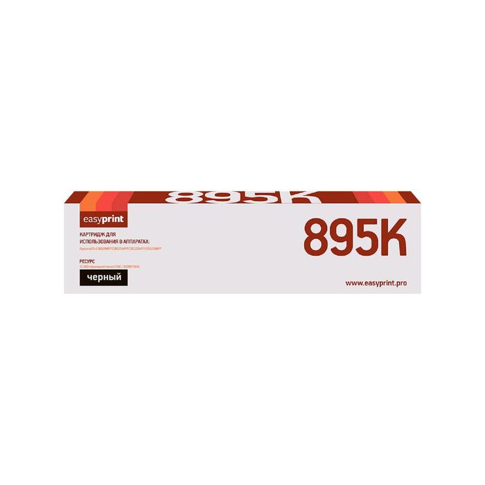 Картридж EasyPrint LK-895K (TK-895C/TK895C/895C) для принтеров Kyocera, черный тонер картридж easyprint lk 895c 6000стр голубой