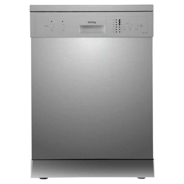 Посудомоечная машина Körting KDF 60240 S, класс А++, 14 комплектов, 6 программ, серебристая