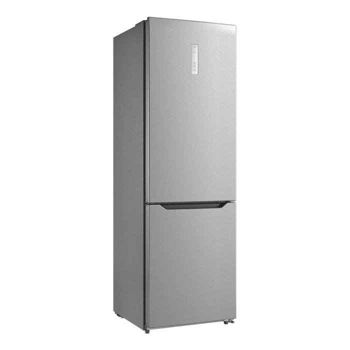 Холодильник Körting KNFC 61887 X, двухкамерный, класс А+, 295 л, серебристый