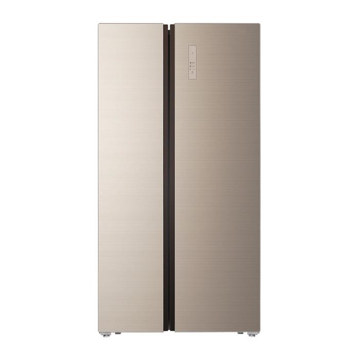 Холодильник Körting KNFS 91817 GB, Side-by-Side, класс А+, 518 л, Full No frost, бежевый