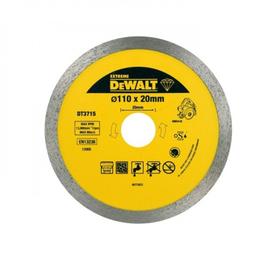 

Диск алмазный отрезной Dewalt DT3715, сплошной, сухой/мокрый рез, мрамор/гранит, 110х20 мм