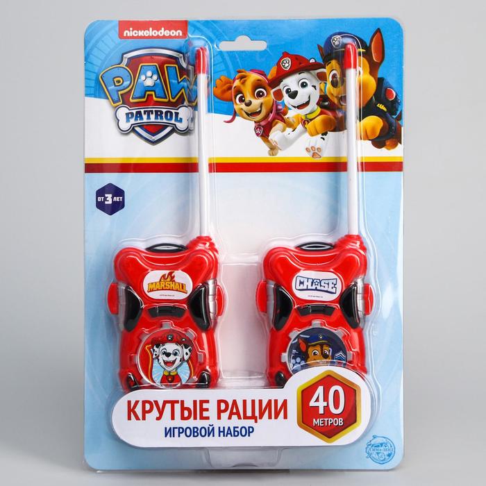 Набор раций Крутые щенки, PAW PATROL paw patrol набор раций крутые щенки paw patrol