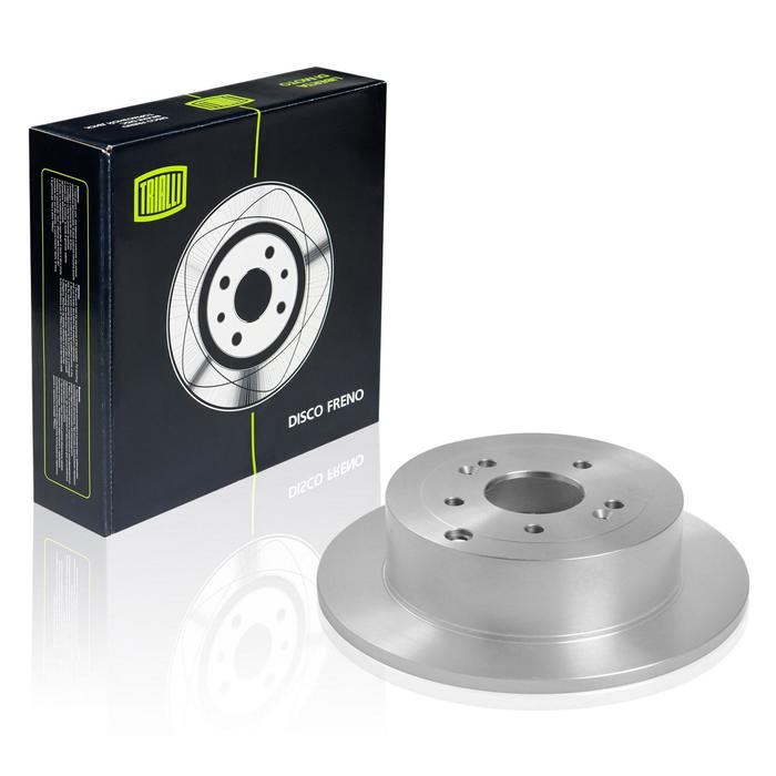 Диск тормозной задний TRIALLI для Hyundai Santa Fe (05-), DF 084510 тормозной диск задний ferodo ddf1787 284x10 для hyundai opel kia