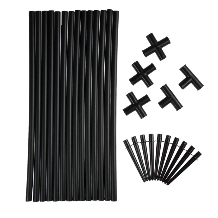 Каркас мини-парника, длина 2.5 м, 4 секции, без укрывного материала