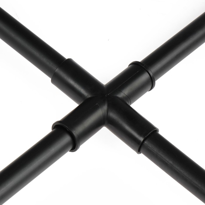 Парник, длина 2.5 м, 5 дуг, плёнка полиэтиленовая 80 мкм