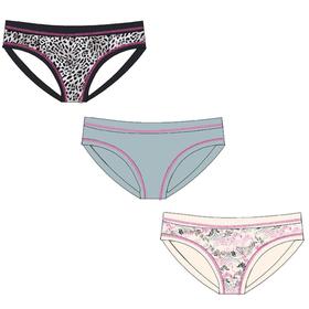 

Трусы женские Slip donna, размер 44/S, 3 шт в уп.