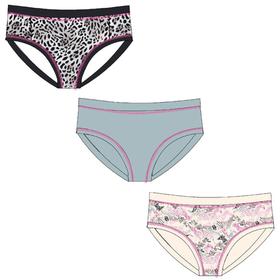 

Трусы женские Slip donna, размер 46/M, 3 шт в уп.