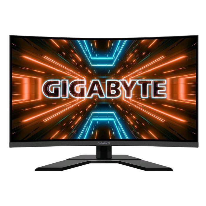 фото Монитор gigabyte g32qc 31.5", va, 2560x1440, 165гц, 1мс, hdmi, dport, чёрный