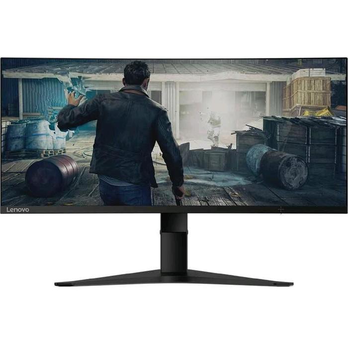 фото Монитор lenovo g34w-10 34", va, 3440x1440, 144гц, 4мс, hdmi, dport, чёрный