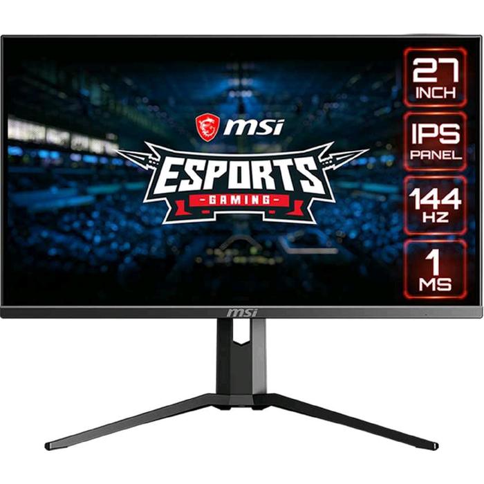 фото Монитор msi optix mag273r 27", ips, 1920x1080, 144гц, 1мс, hdmi, dport, чёрный