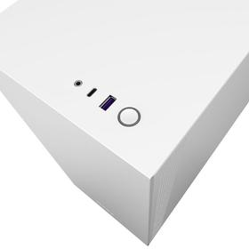

Корпус NZXT H510i CA-H510i-W1, без БП, ATX, Midi-Tower, белый