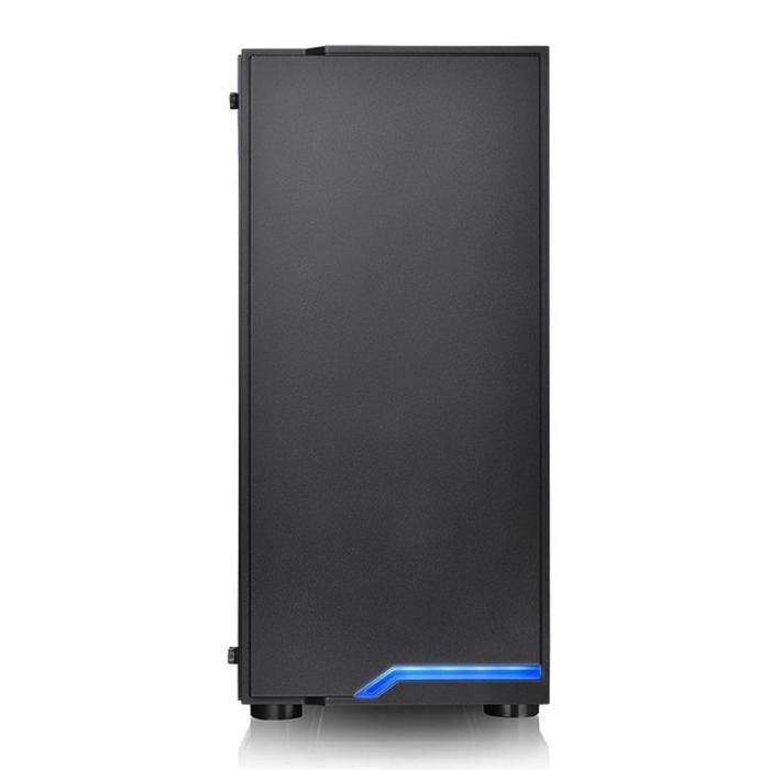 

Корпус Thermaltake H100 TG, без БП, ATX, Midi-Tower, черный