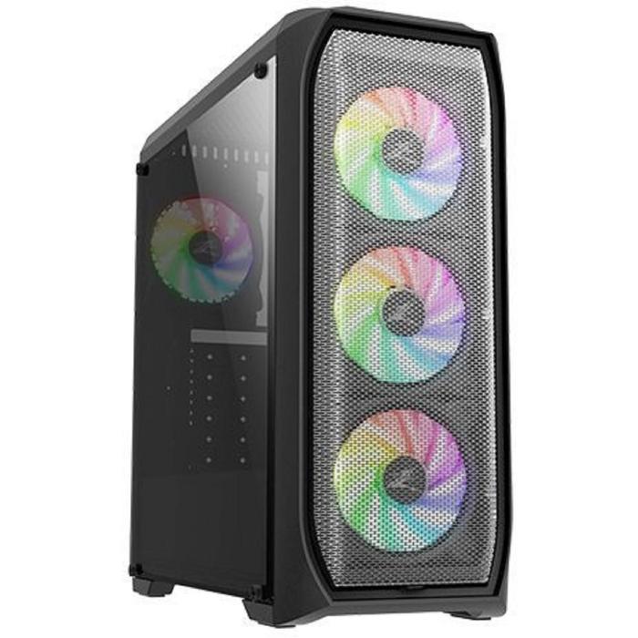 

Корпус Zalman N5 MF, без БП, ATX, Midi-Tower, черный