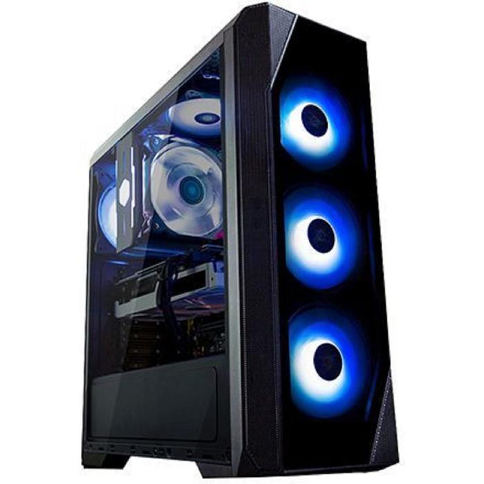 цена Корпус Zalman N5 TF, без БП, ATX, Midi-Tower, черный