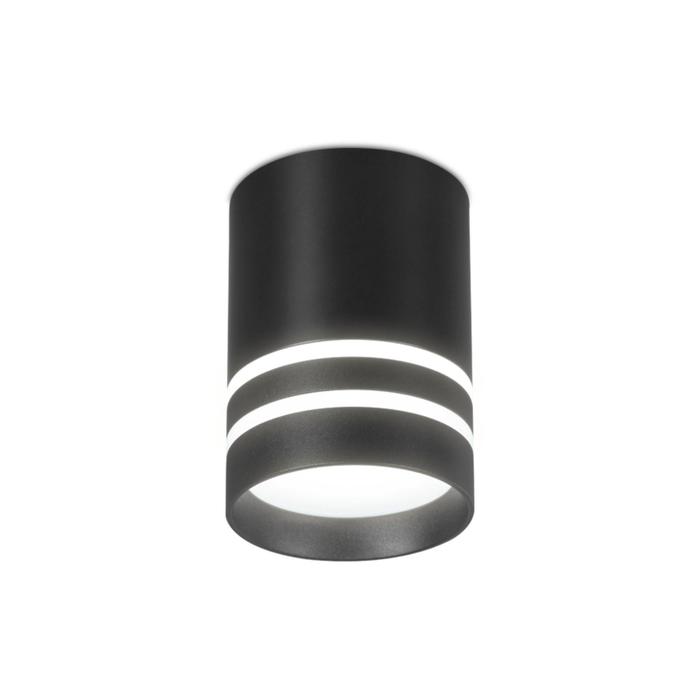 Светильник Ambrella light Techno, 12Вт LED, 840лм, 4200K, цвет чёрный светильник встраиваемый hiper 12вт 6500k 840лм белый