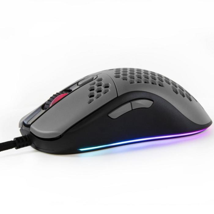 

Мышь Arozzi FAVO, игровая, проводная, оптическая, 16000 dpi, серая