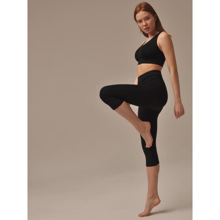 

Легинсы женские 3/4, размер XL, цвет nero