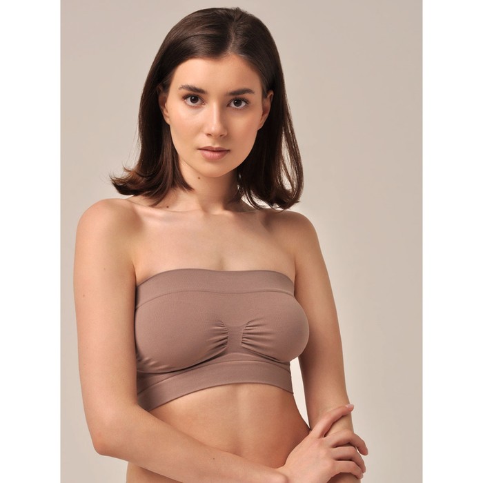 фото Топ женский top shaper, размер l, цвет chocolate my