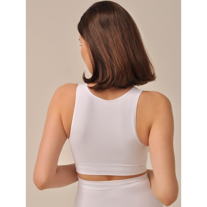 

Топ женский Top shaper spalla larga, размер S/M, цвет bianco