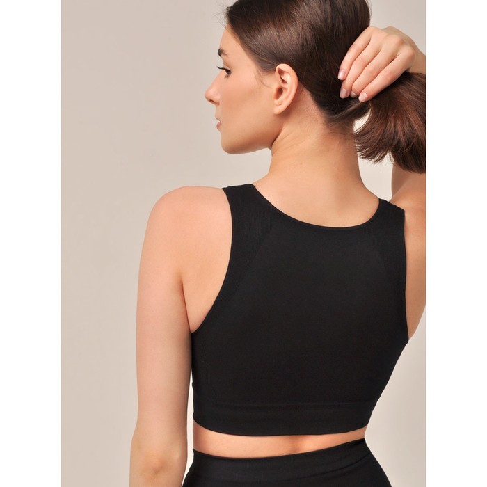 

Топ женский Top shaper spalla larga, размер L, цвет nero