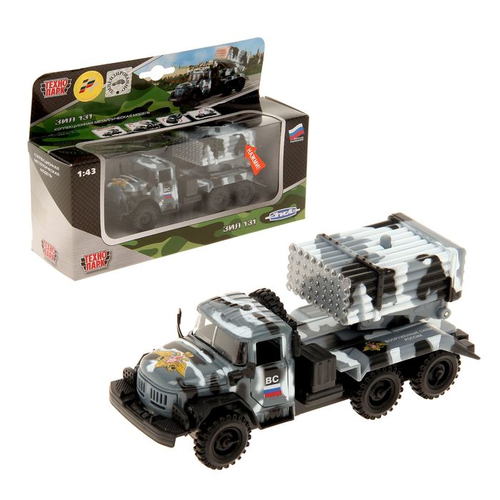 Машина металлическая "ВС" ЗИЛ, 1:43