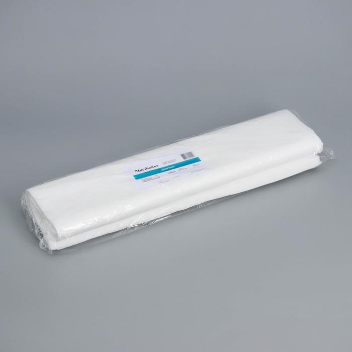 фото Коврик одноразовый ламинированный чистовье, 40×50 см, спанбонд, 50 шт/уп, цвет белый
