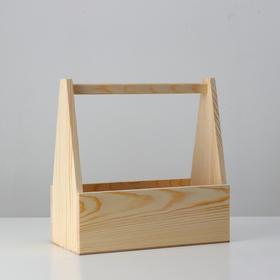 

Кашпо деревянное 30×14×30 см