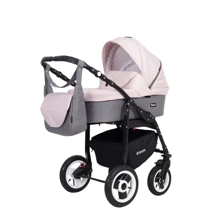 

Коляска 2 в 1 Bartplast Dream, цвет серый, розовый