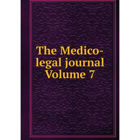 

Книга The Medico-legal journal Volume 7