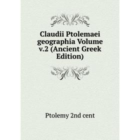 

Книга Claudii Ptolemaei geographia Volume v.2 (Ancient Greek Edition)