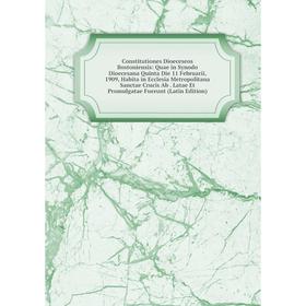 

Книга Constitutiones Dioeceseos Bostoniensis