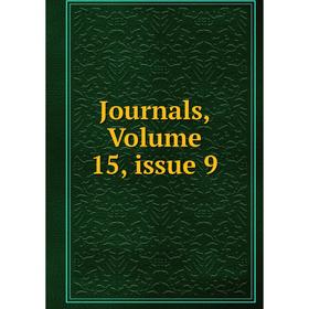 

Книга Journal s, Volume 15, issue 9