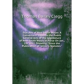 

Книга Statutes of New South Wales