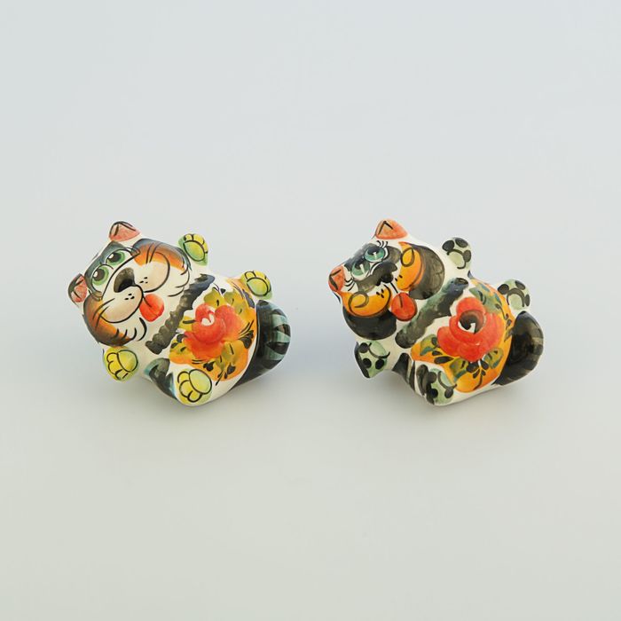 Сувенир «Кот Дурак», гжель, цвет, микс