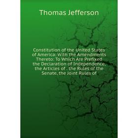 

Книга Constitution of the United States of America